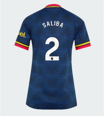 Arsenal William Saliba #2 Udebanetrøje Dame 2026-27 Kortærmet Arsenal William Saliba #2 Udebanetrøje Dame 2026-27 Kortærmet